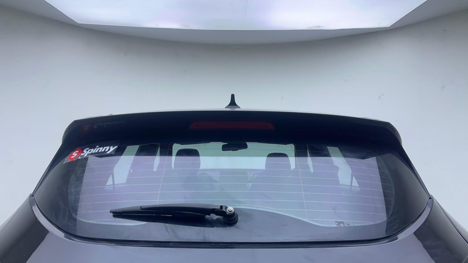 Used 2023 Tata Harrier XZ Plus Dark Edition Diesel Manual exterior BACK WINDSHIELD VIEW