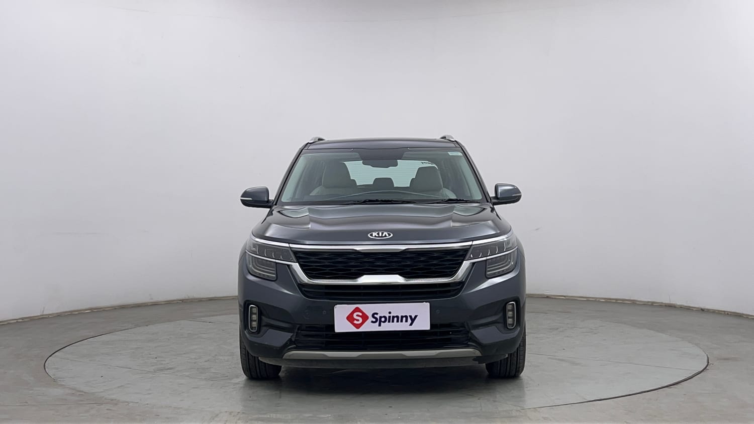 Used 2019 Kia Seltos HTX Plus 1.5 Diesel Diesel Manual exterior FRONT VIEW