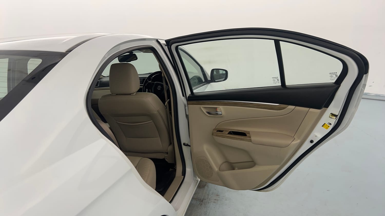 Used 2019 Maruti Suzuki Ciaz Alpha Hybrid 1.5 Petrol Manual interior RIGHT REAR DOOR OPEN VIEW