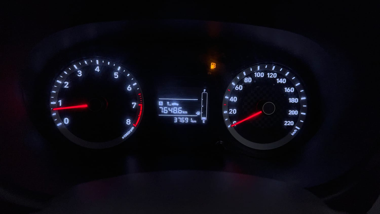 Used 2021 Hyundai Grand i10 Nios Magna 1.2 Kappa VTVT Petrol Manual interior CLUSTERMETER VIEW