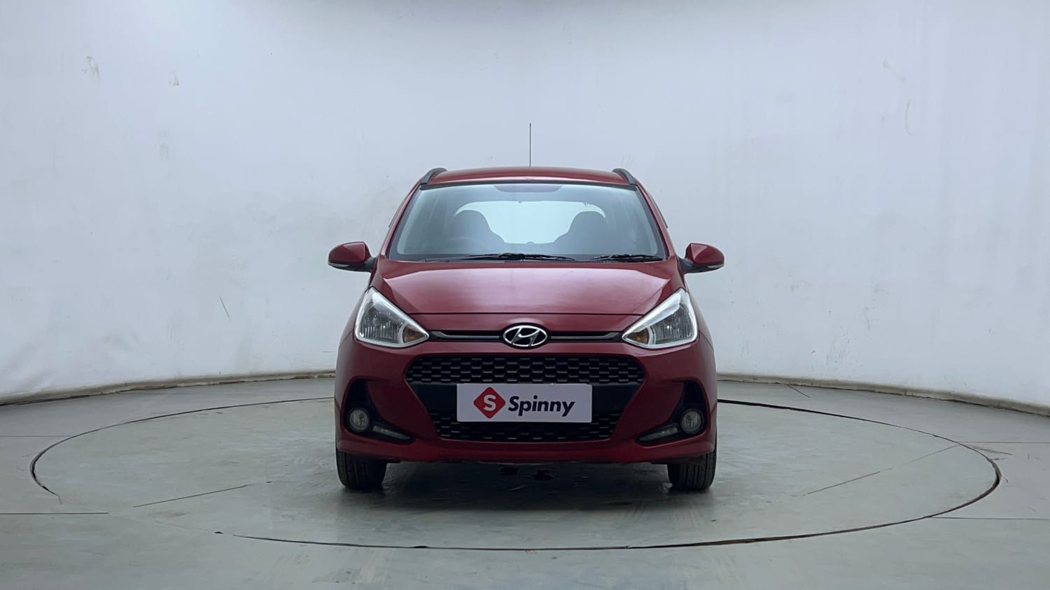 Used 2019 Hyundai Grand i10 Sportz 1.2 Kappa VTVT Petrol Manual exterior FRONT VIEW