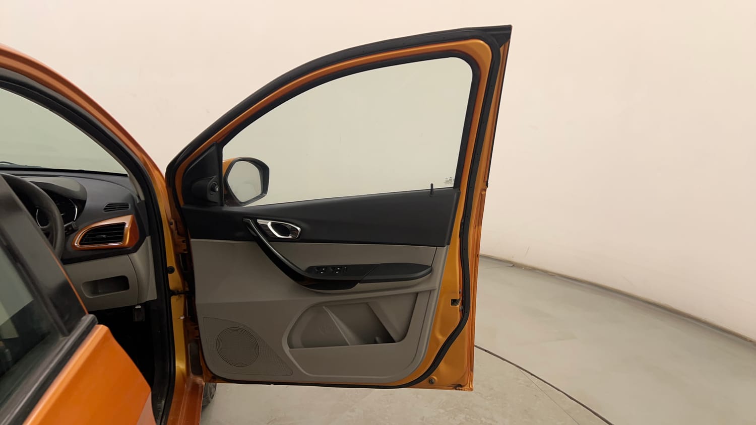 Used 2018 Tata Tiago Revotron XZ Petrol Manual interior RIGHT FRONT DOOR OPEN VIEW