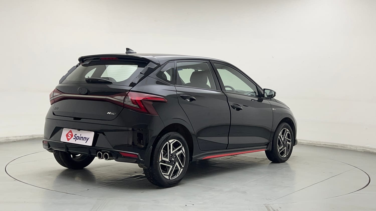 Used 2026 Hyundai i20 N Line N8 1.0 Turbo DCT Petrol Automatic exterior RIGHT REAR CORNER VIEW