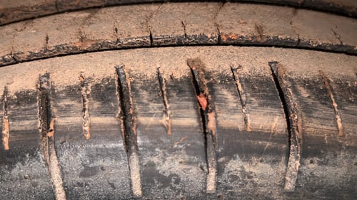 Used 2020 Maruti Suzuki Baleno Zeta Automatic Petrol Automatic tyres RIGHT REAR TYRE TREAD VIEW