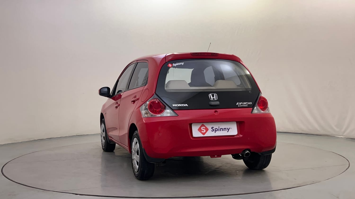 Used 2013 Honda Brio S MT Petrol Manual exterior LEFT REAR CORNER VIEW