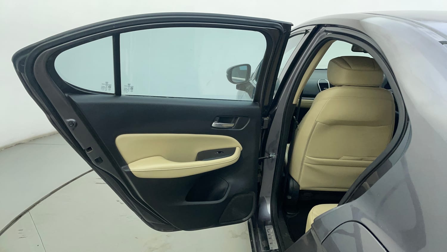 Used 2021 Honda City ZX Diesel Diesel Manual interior LEFT REAR DOOR OPEN VIEW
