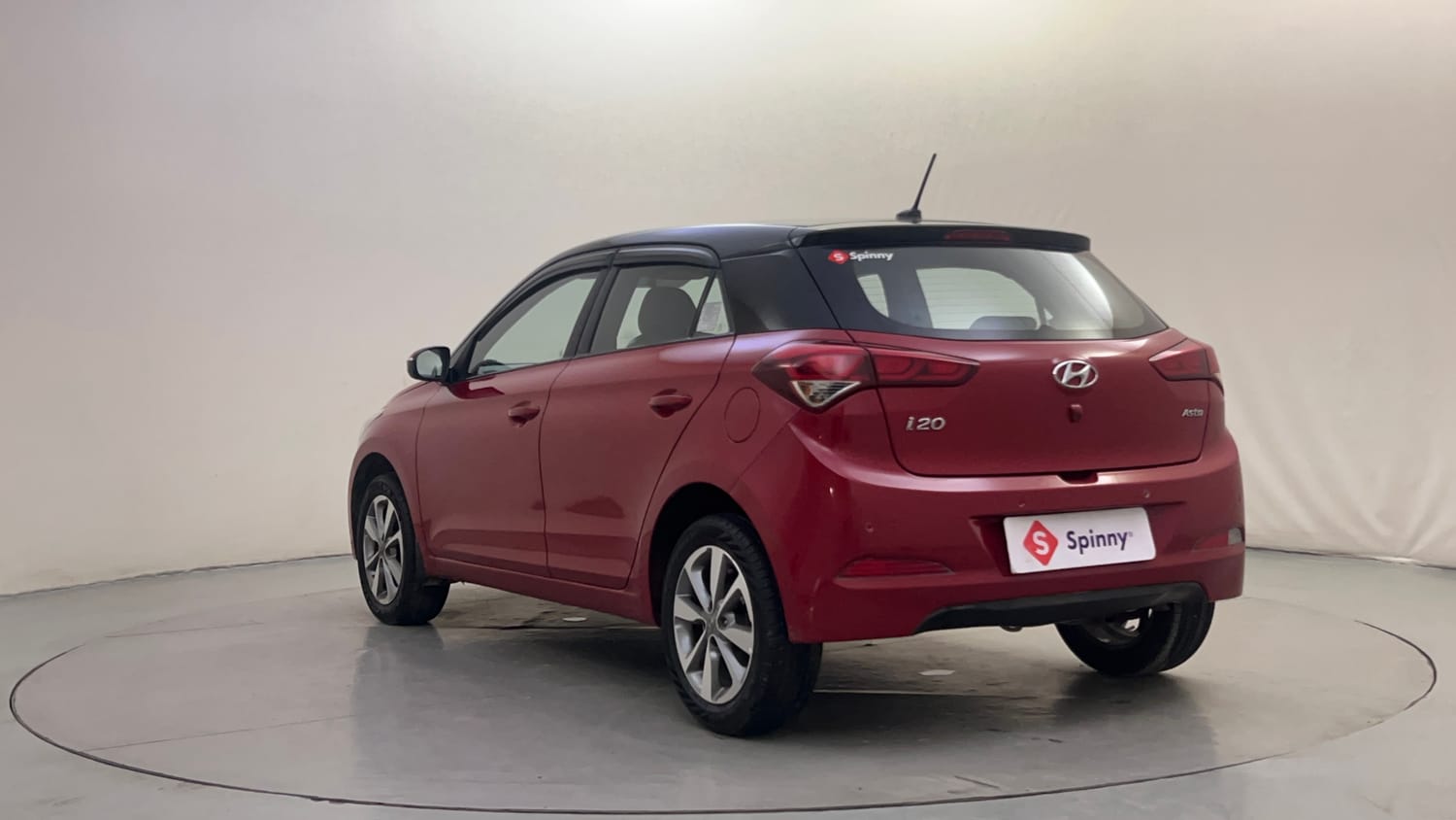 Used 2017 Hyundai Elite i20 Asta 1.2 Dual Tone Petrol Manual exterior LEFT REAR CORNER VIEW