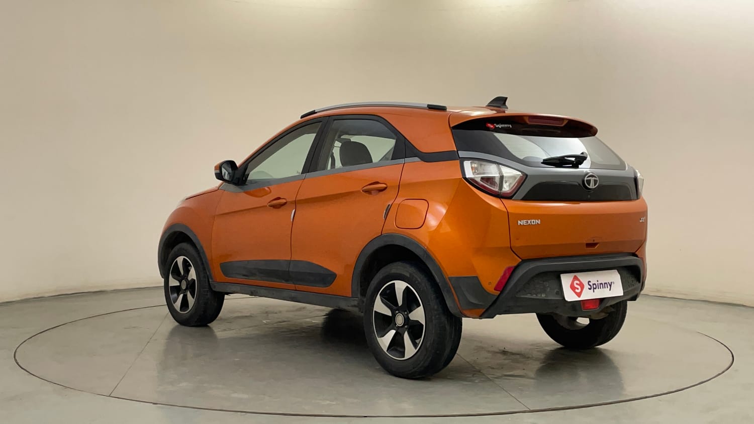 Used 2018 Tata Nexon XZ Plus Petrol Manual exterior LEFT REAR CORNER VIEW