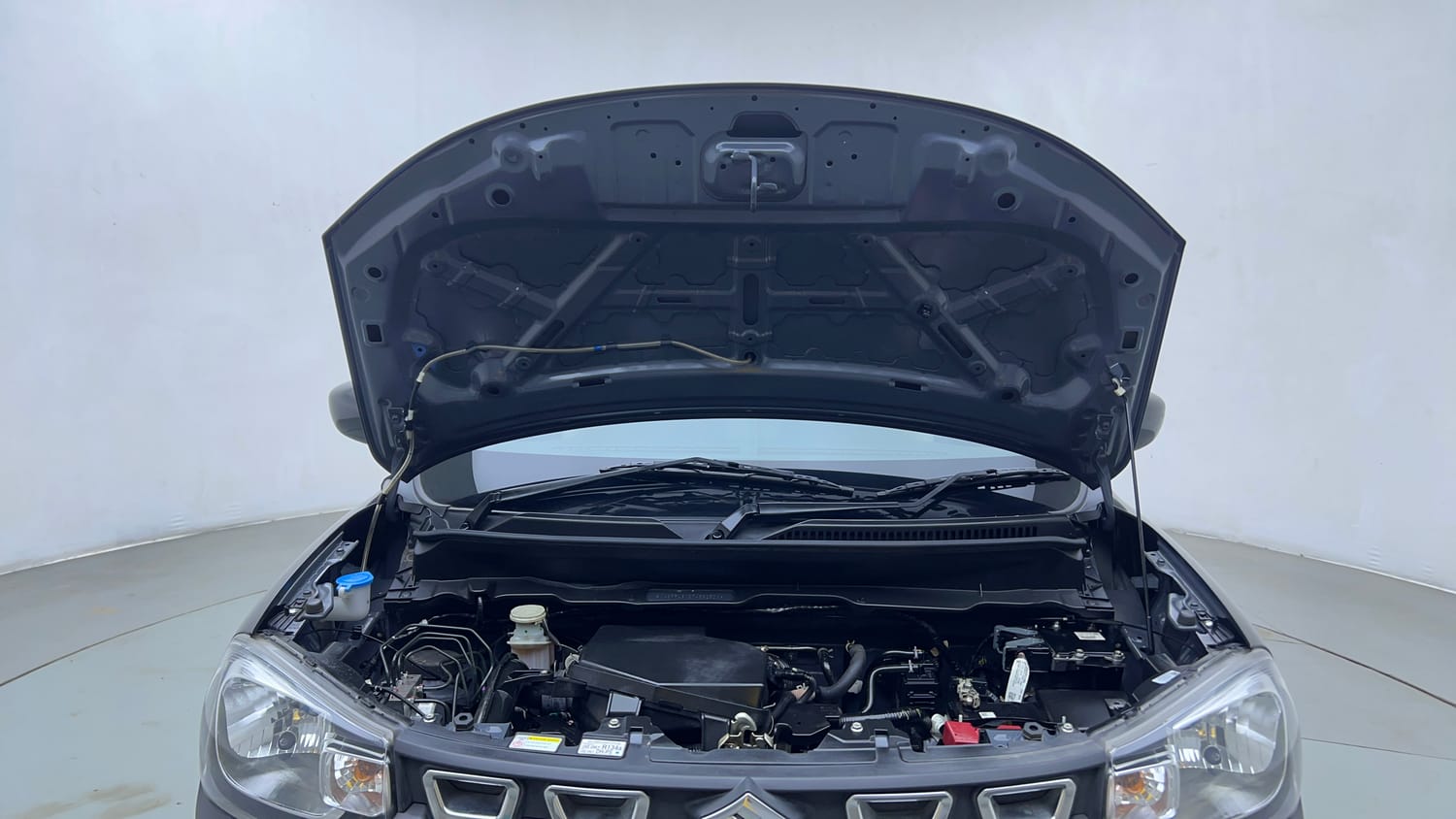 Used 2026 Maruti Suzuki S-Presso VXi Plus (O) AMT Petrol Automatic engine ENGINE & BONNET OPEN FRONT VIEW