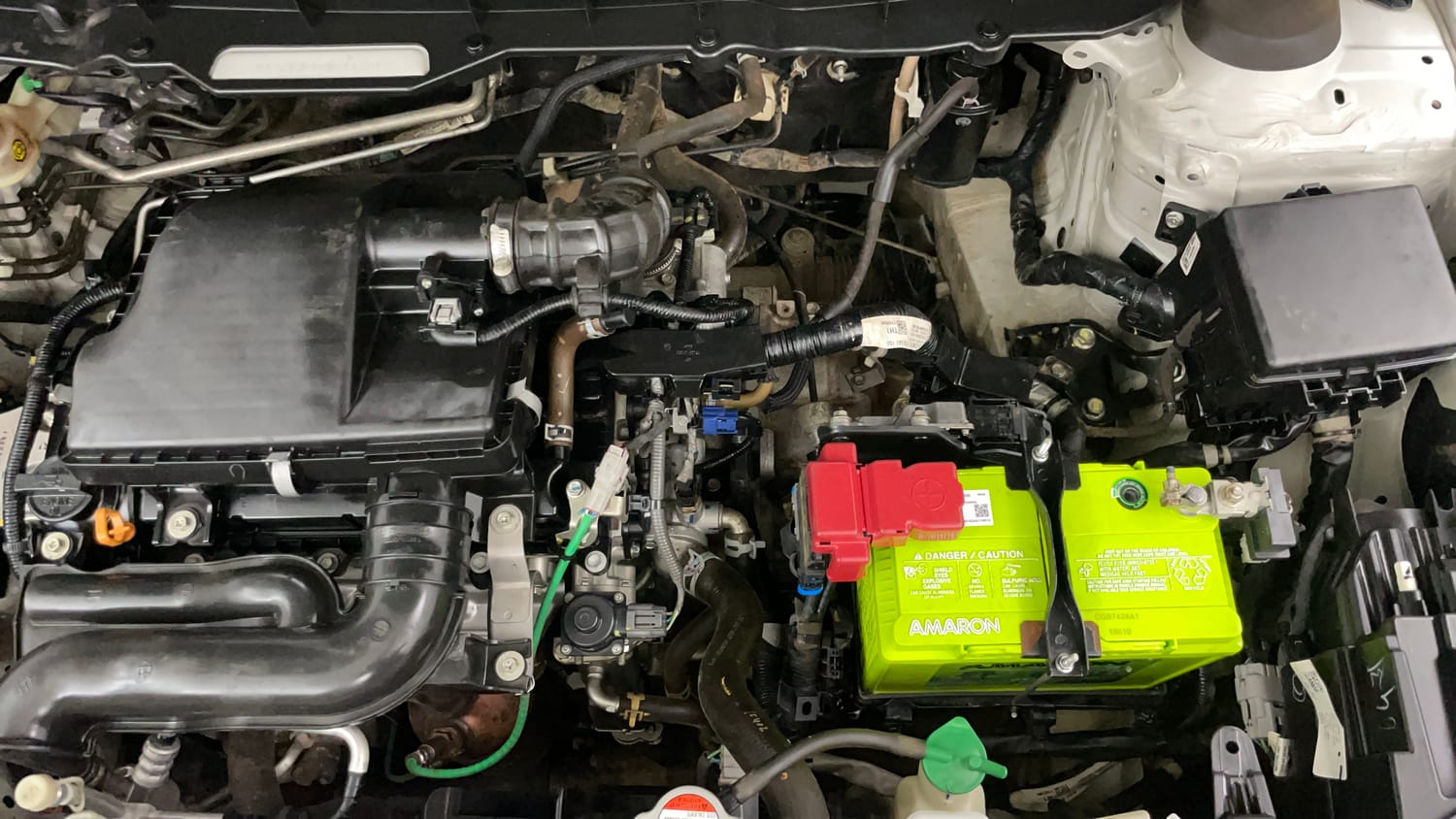 Used 2022 Maruti Suzuki Brezza ZXi Plus AT Petrol Automatic engine ENGINE LEFT SIDE VIEW