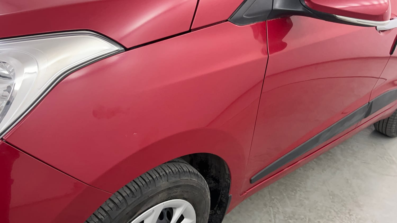 Used 2017 Hyundai Grand i10 Sportz (O) 1.2 Kappa VTVT Petrol Manual dents MINOR DENT