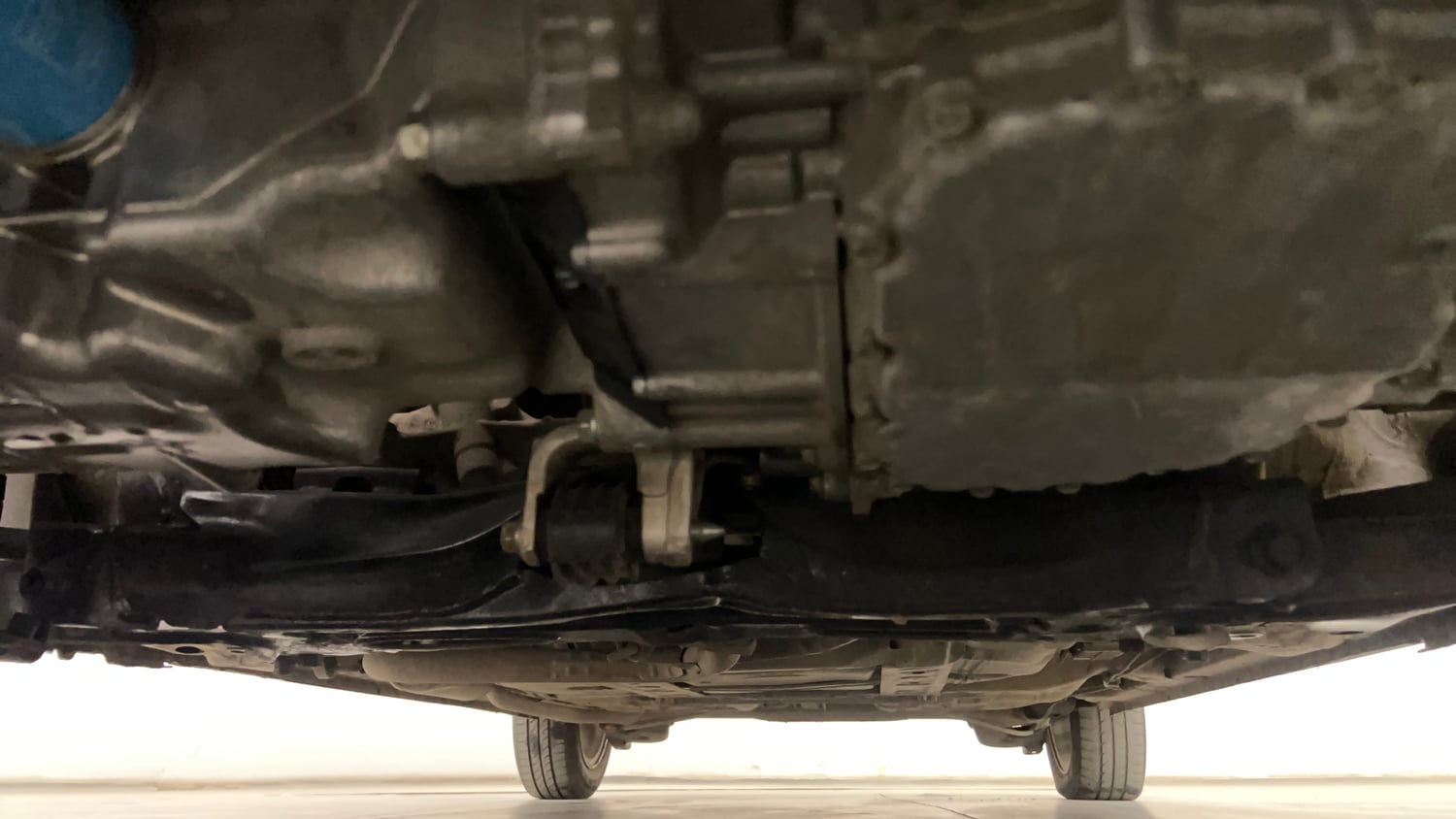 Used 2021 Honda Jazz VX CVT Petrol Automatic extra FRONT LEFT UNDERBODY VIEW