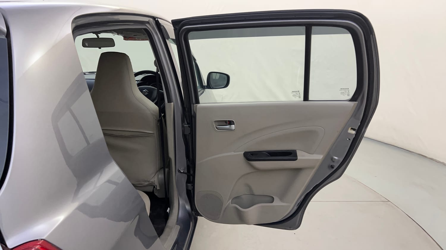 Used 2016 Maruti Suzuki Celerio ZXi AMT Petrol Automatic interior RIGHT REAR DOOR OPEN VIEW