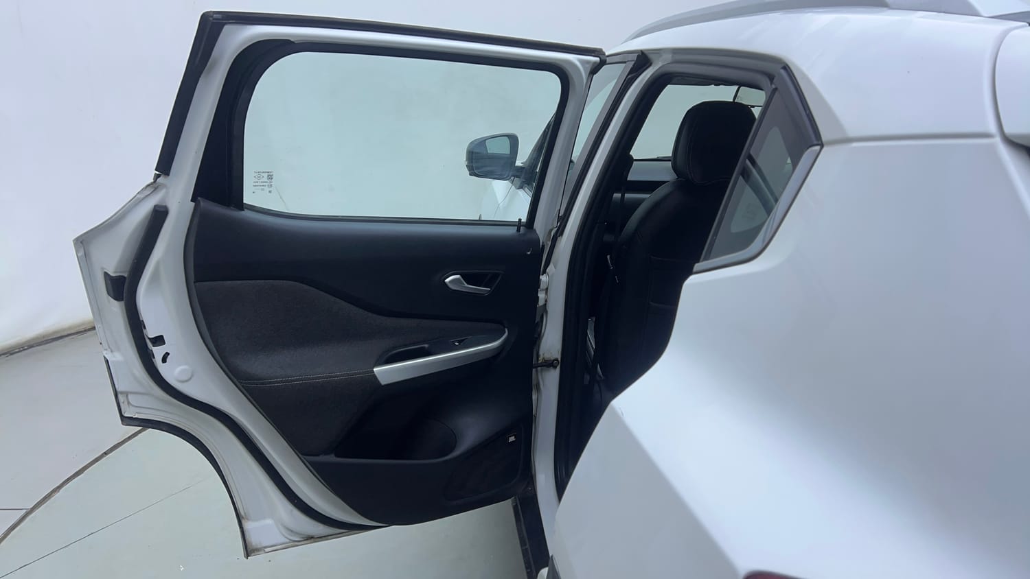 Used 2021 Nissan Magnite XV Premium Turbo Petrol Manual interior LEFT REAR DOOR OPEN VIEW