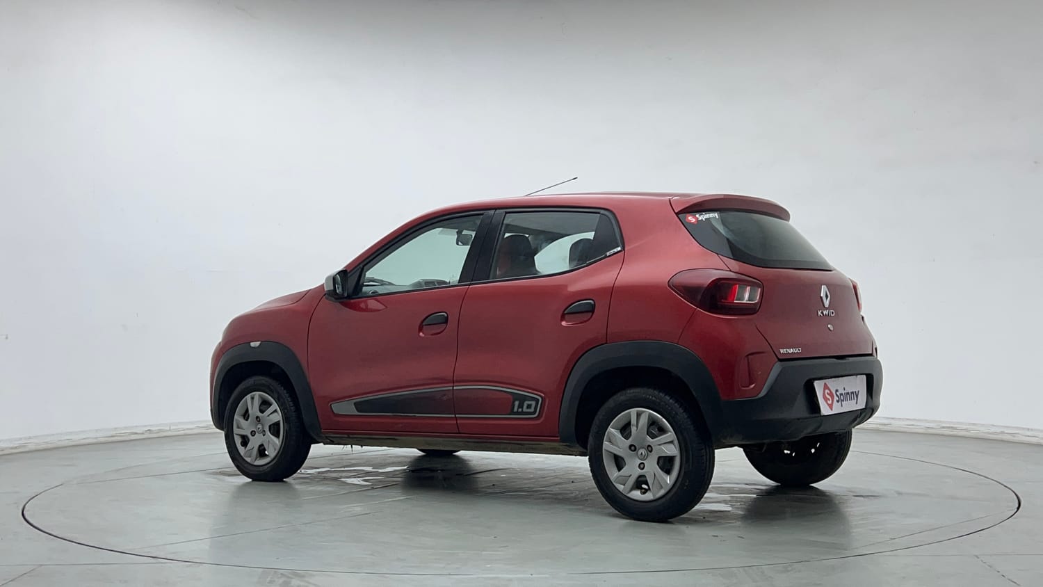 Used 2021 Renault Kwid RXT 1.0 Opt Petrol Manual exterior LEFT REAR CORNER VIEW