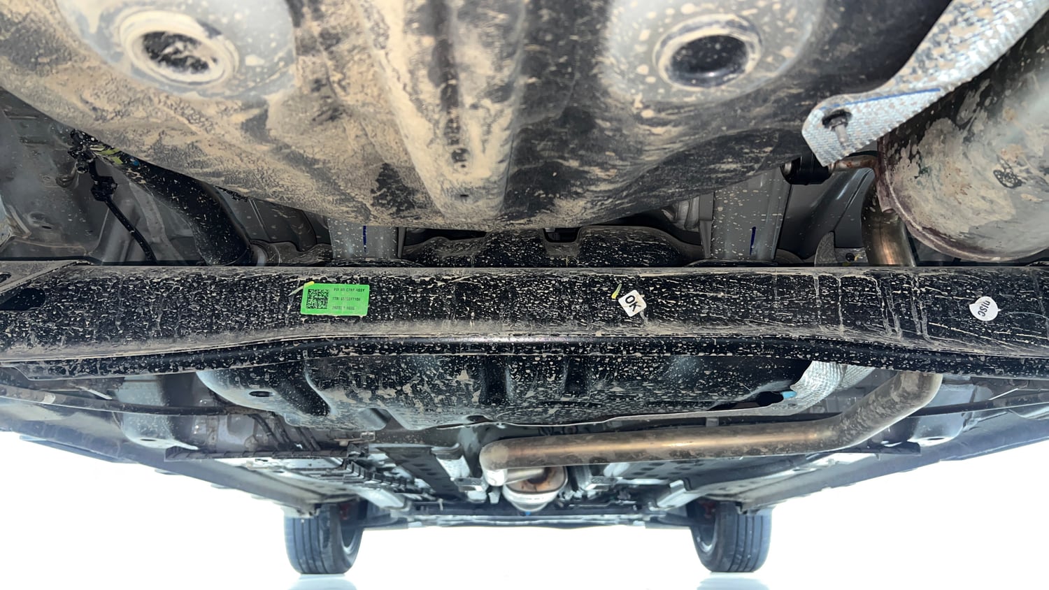 Used 2026 Hyundai i20 N Line N8 1.0 Turbo DCT Petrol Automatic extra REAR UNDERBODY VIEW (TAKEN FROM REAR)