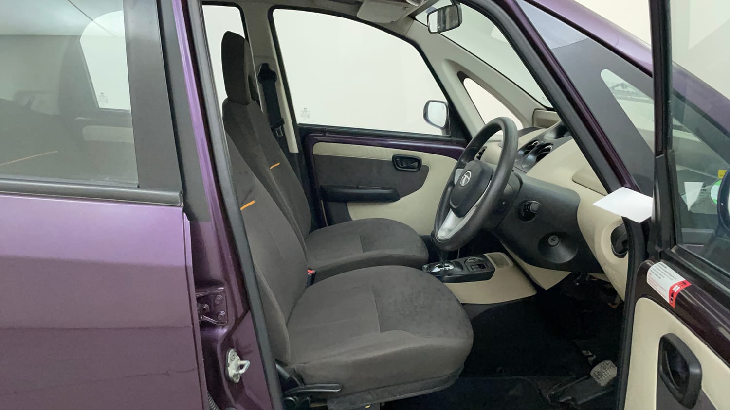 Used 2015 Tata Nano Twist XTA Petrol Automatic interior RIGHT SIDE FRONT DOOR CABIN VIEW