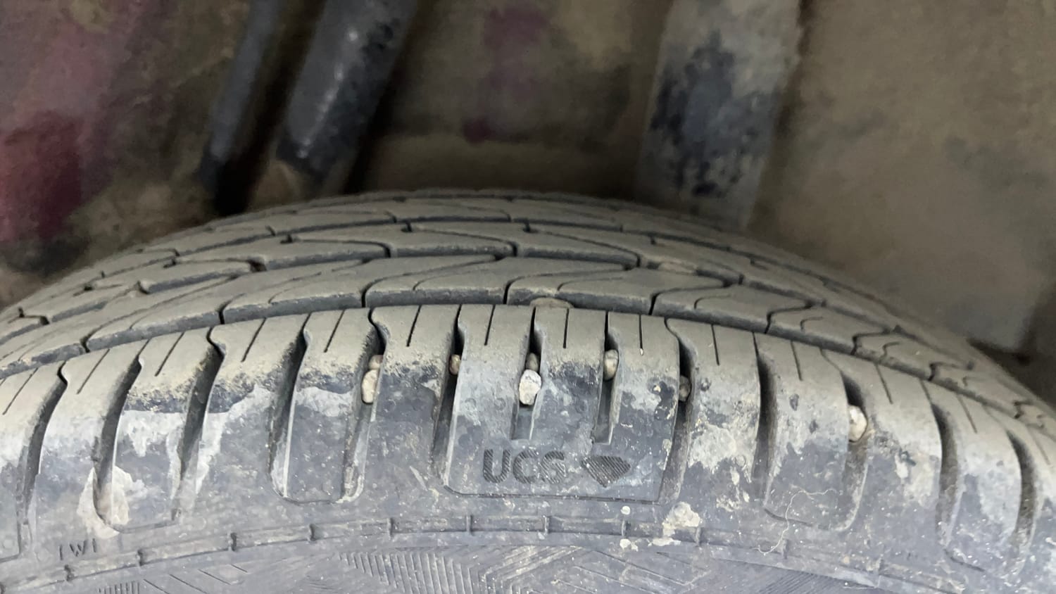 Used 2021 Honda Jazz VX CVT Petrol Automatic tyres LEFT REAR TYRE TREAD VIEW