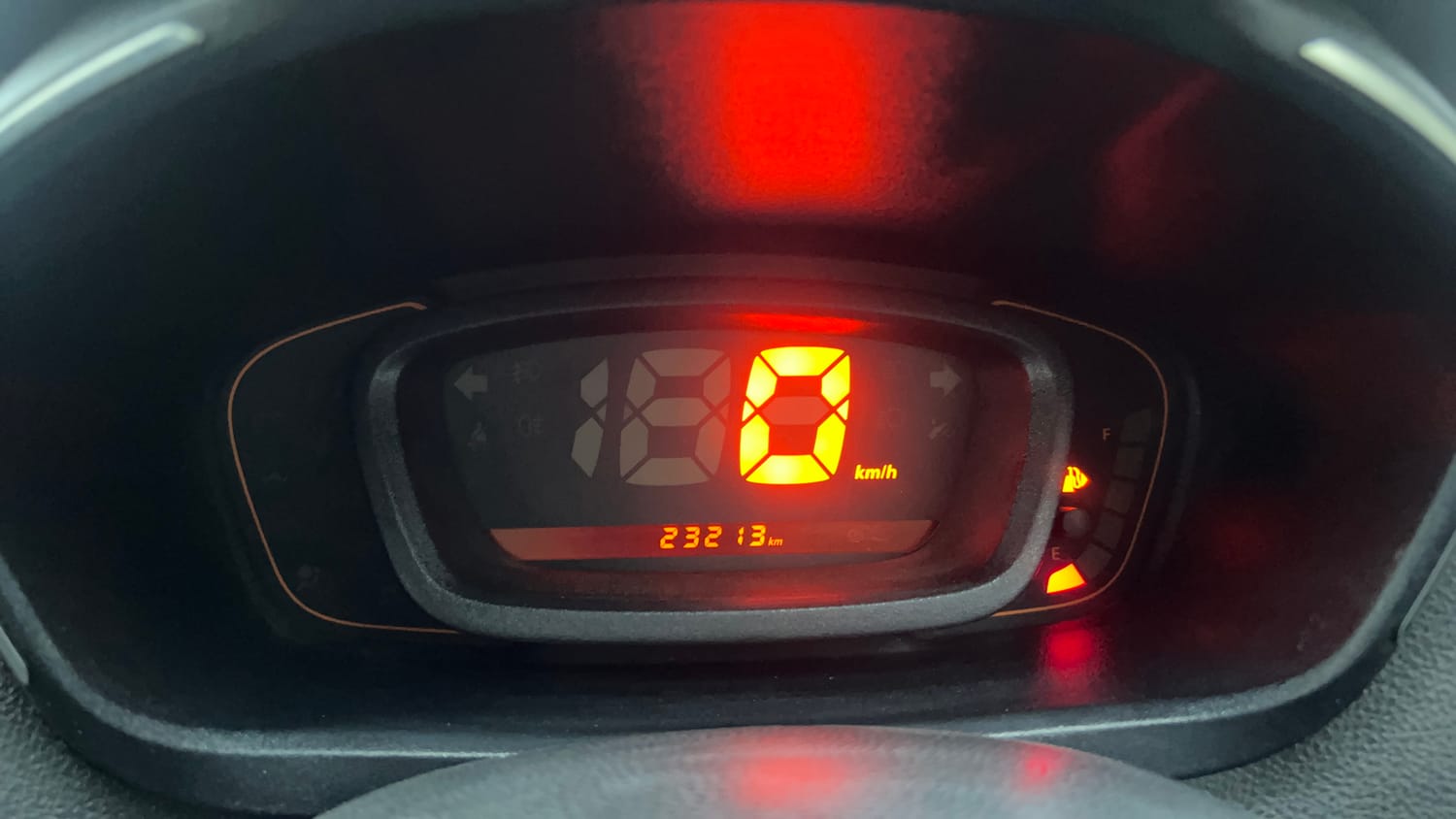 Used 2018 Renault Kwid CLIMBER 1.0 Petrol Manual interior CLUSTERMETER VIEW