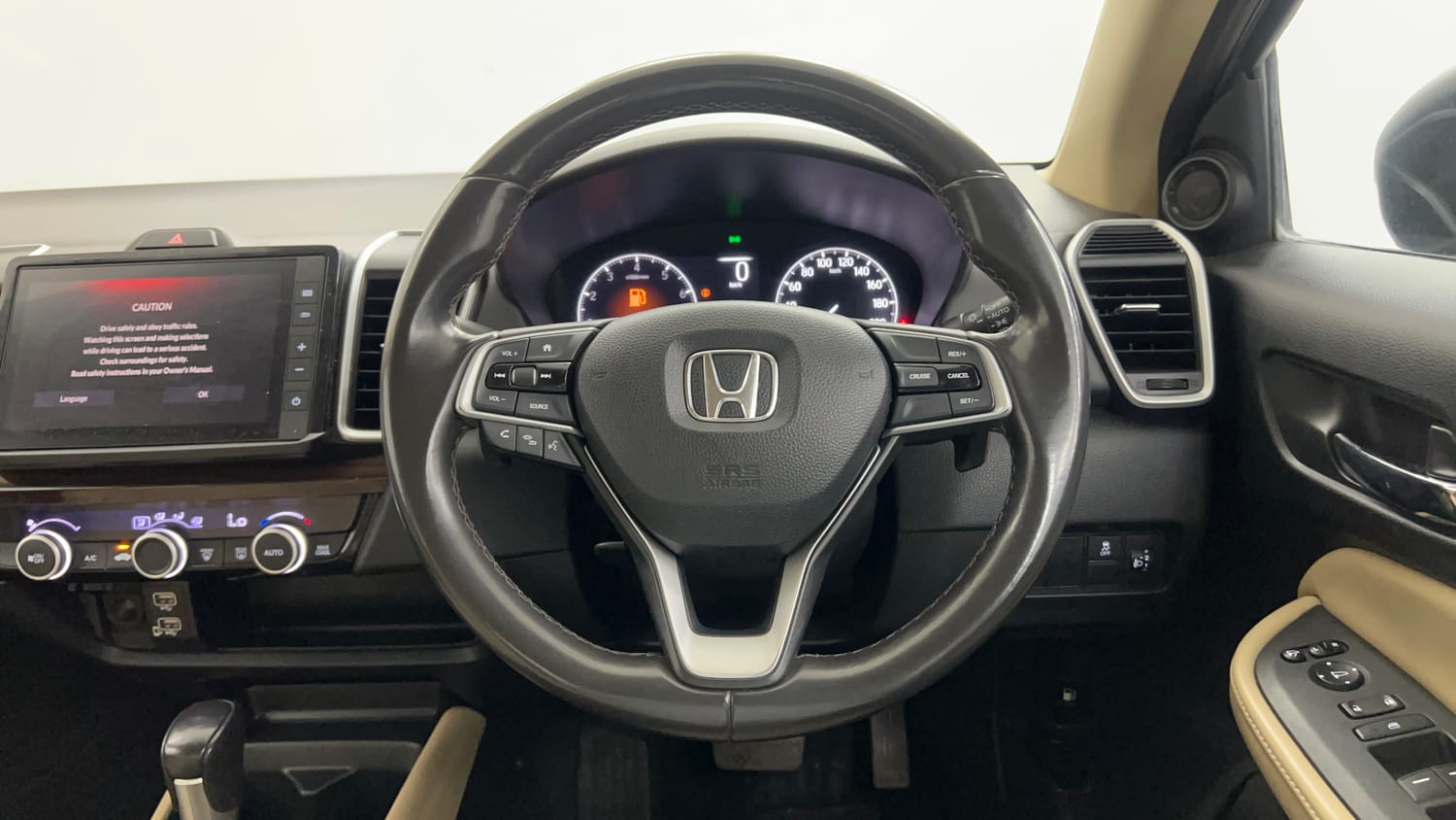 Used 2022 Honda City ZX CVT Petrol Petrol Automatic interior STEERING VIEW