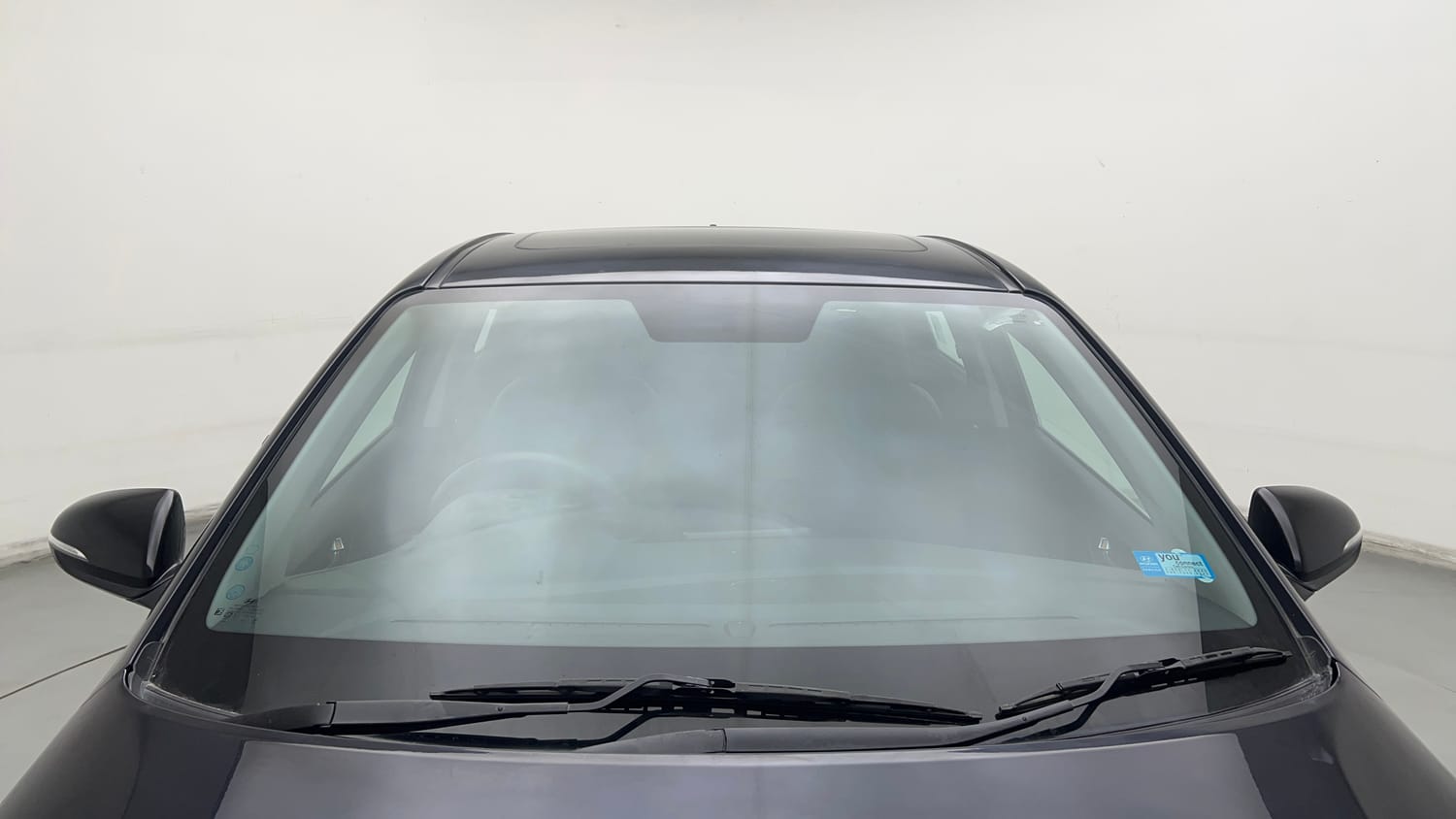 Used 2021 Hyundai Verna SX (O) 1.0 Turbo DCT Petrol Automatic exterior FRONT WINDSHIELD VIEW