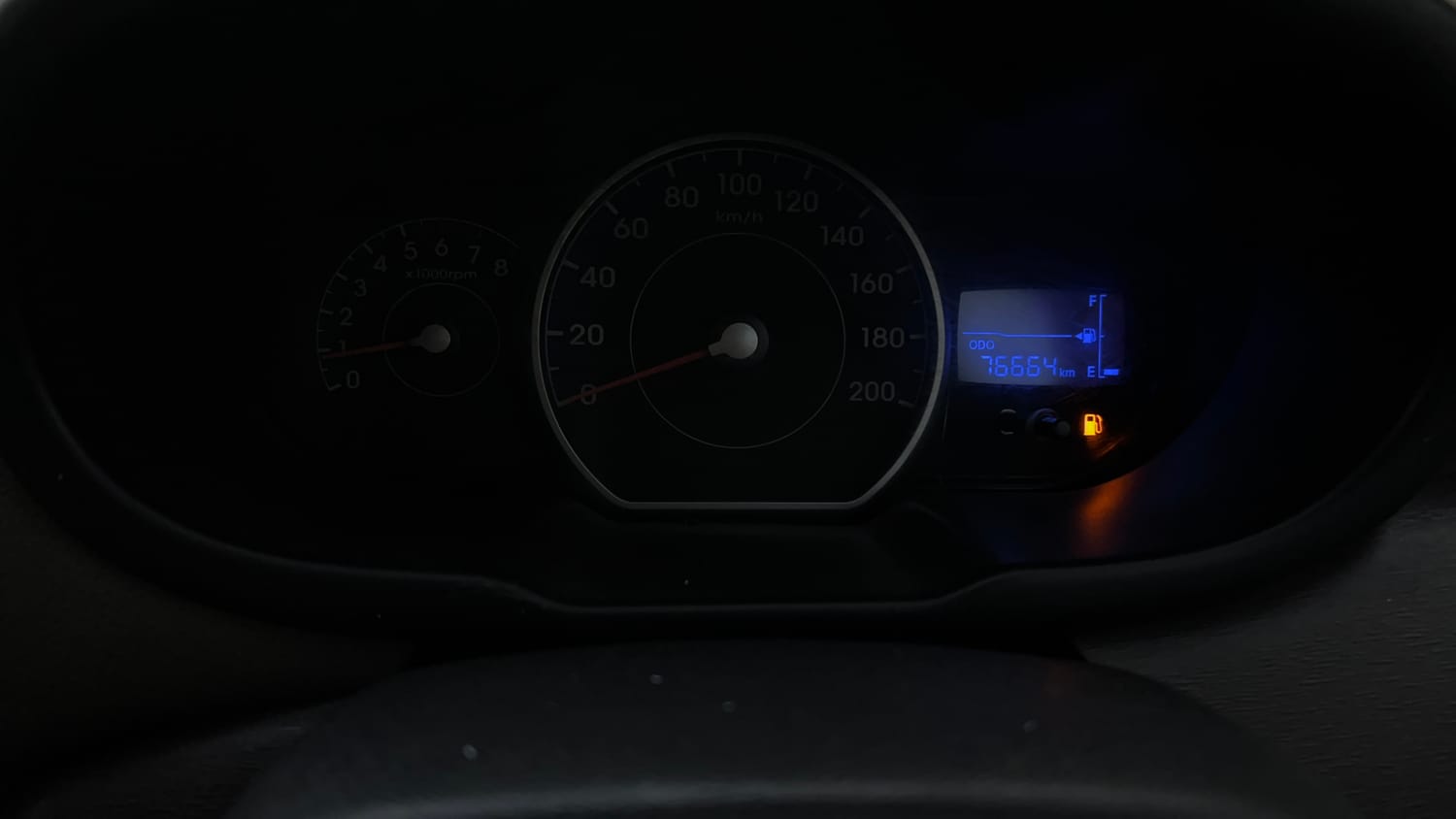 Used 2014 Hyundai i10 Era 1.1 iRDE2 Petrol Manual interior CLUSTERMETER VIEW