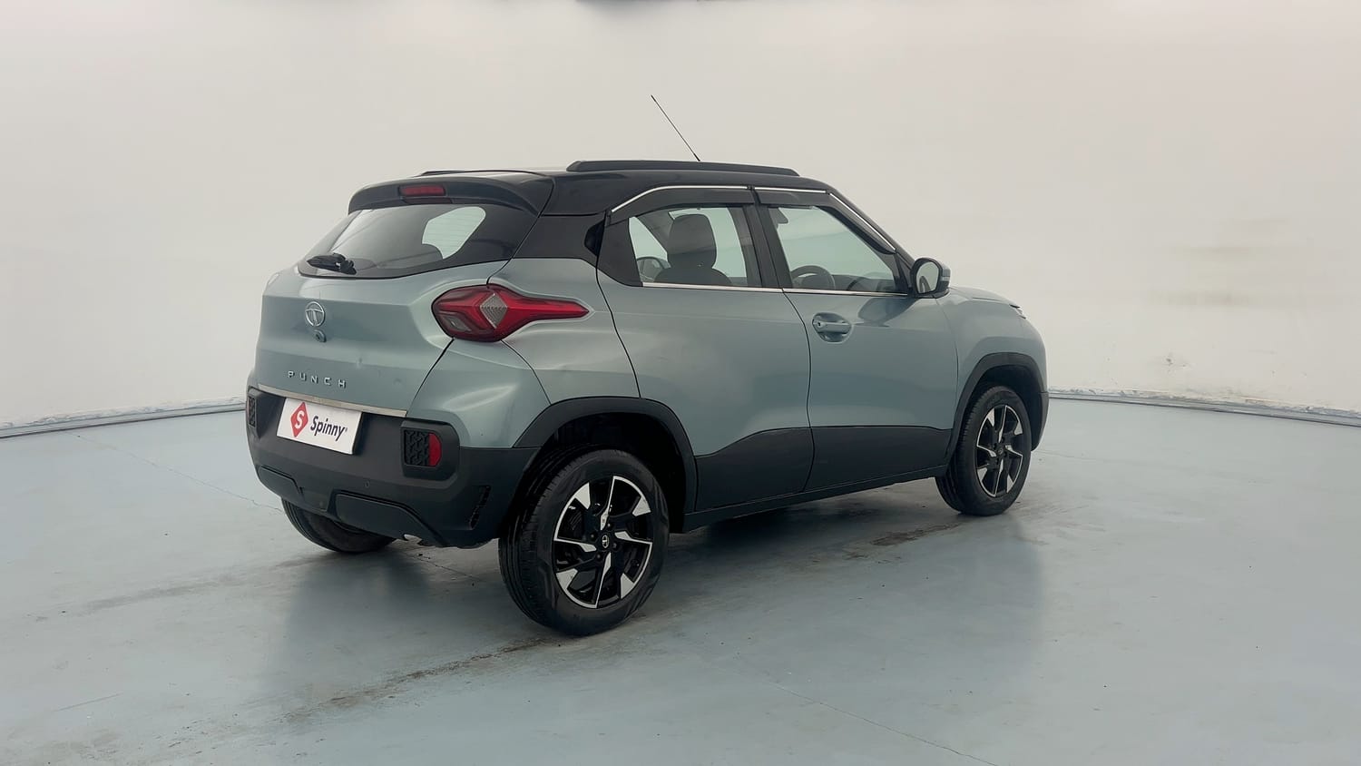 Used 2022 Tata Punch Creative Dual Tone Petrol Manual exterior RIGHT REAR CORNER VIEW