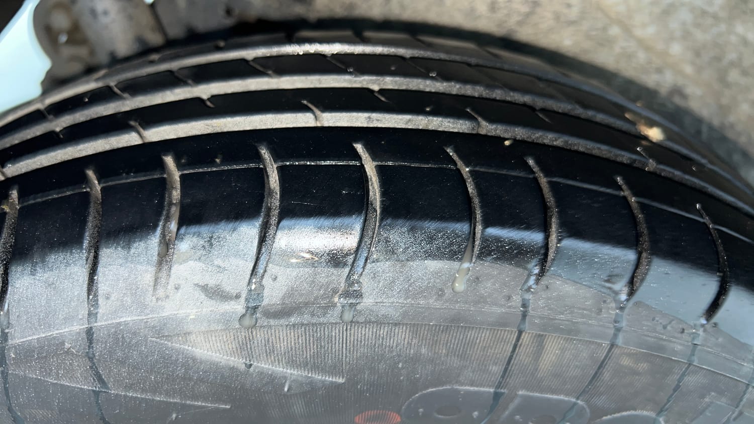 Used 2013 Maruti Suzuki Wagon R LXI CNG Cng Manual tyres RIGHT REAR TYRE TREAD VIEW
