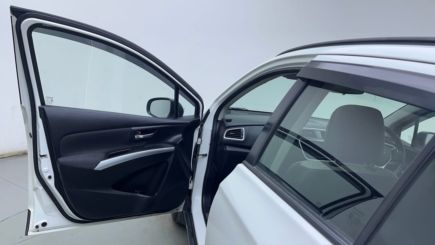 Used 2021 Maruti Suzuki S-Cross Zeta AT Petrol Automatic interior LEFT FRONT DOOR OPEN VIEW