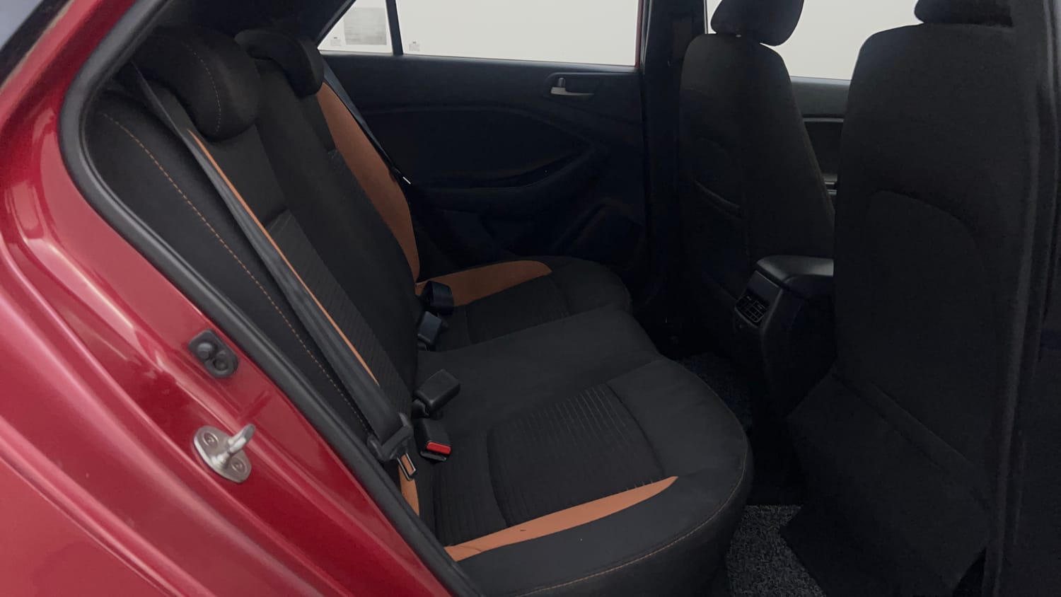 Used 2017 Hyundai Elite i20 Asta 1.2 Dual Tone Petrol Manual interior RIGHT SIDE REAR DOOR CABIN VIEW