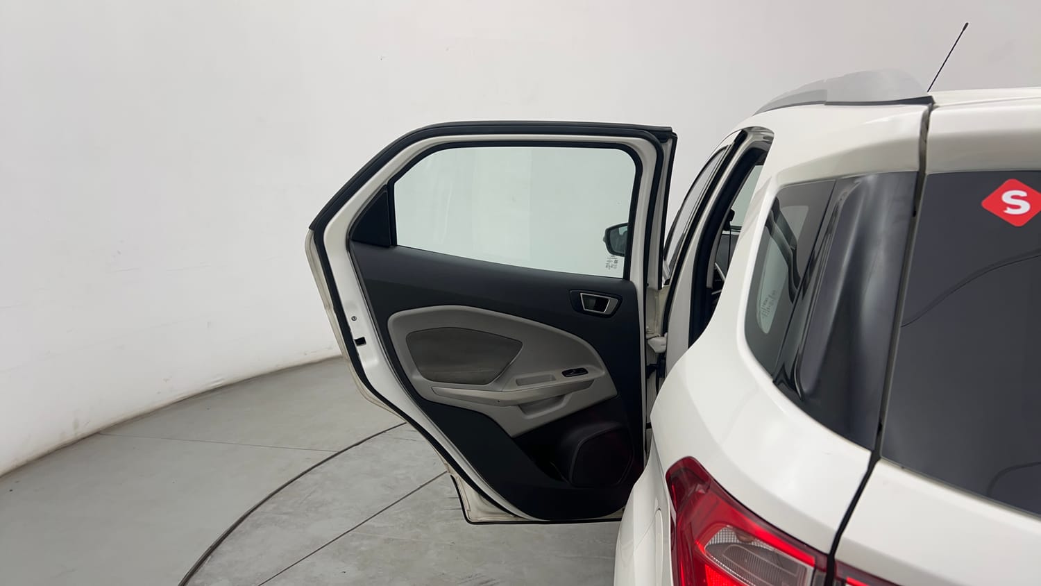 Used 2016 Ford EcoSport Titanium 1.5L Ti-VCT AT Petrol Automatic interior LEFT REAR DOOR OPEN VIEW