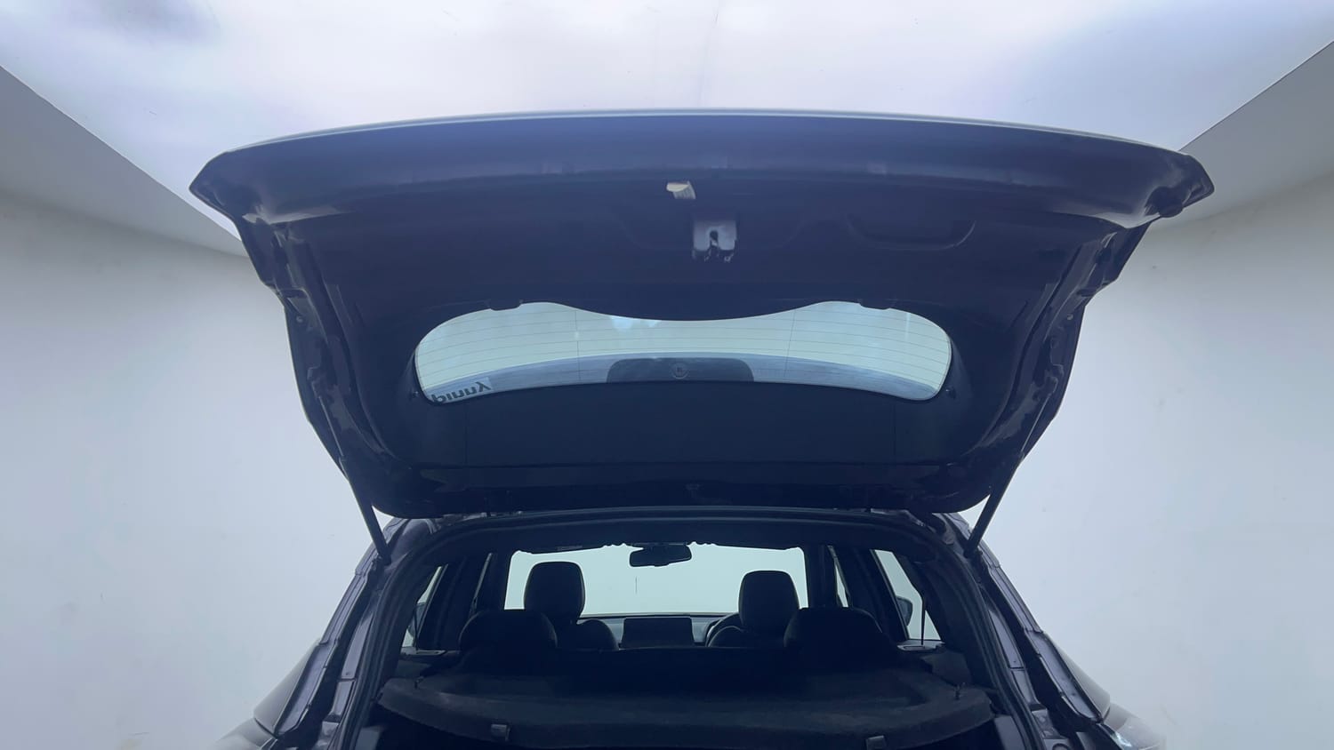 Used 2023 Tata Harrier XZ Plus Dark Edition Diesel Manual interior DICKY DOOR OPEN VIEW