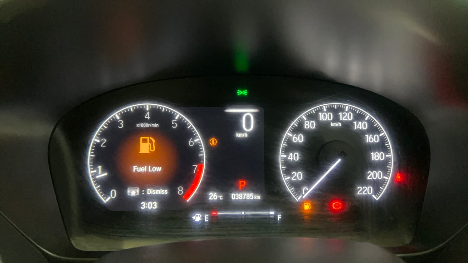 Used 2022 Honda City ZX CVT Petrol Petrol Automatic interior CLUSTERMETER VIEW