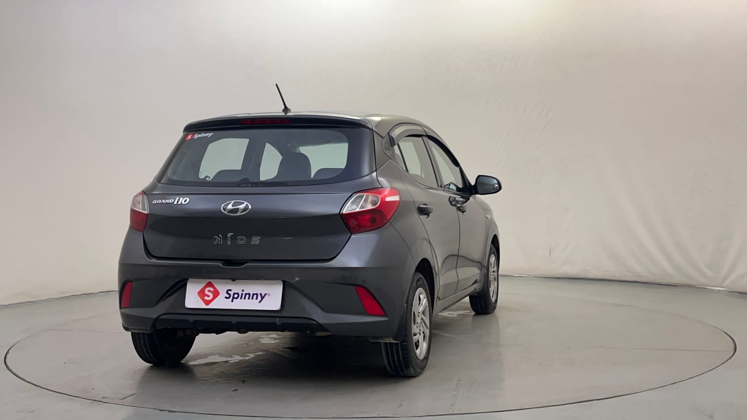 Used 2021 Hyundai Grand i10 Nios Magna 1.2 Kappa VTVT Petrol Manual exterior RIGHT REAR CORNER VIEW