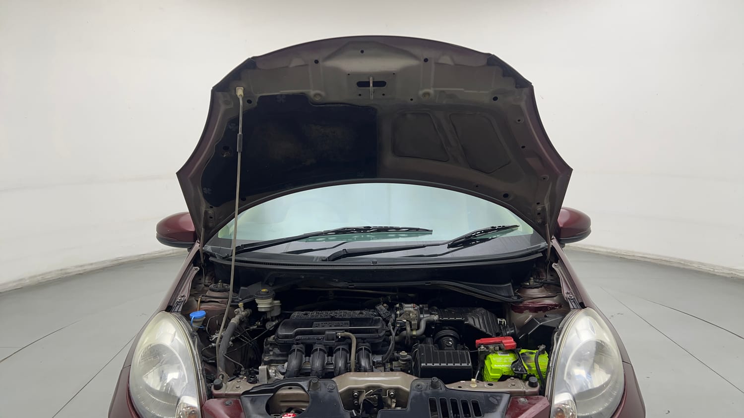 Used 2015 Honda Amaze 1.2 S i-VTEC Petrol Manual engine ENGINE & BONNET OPEN FRONT VIEW