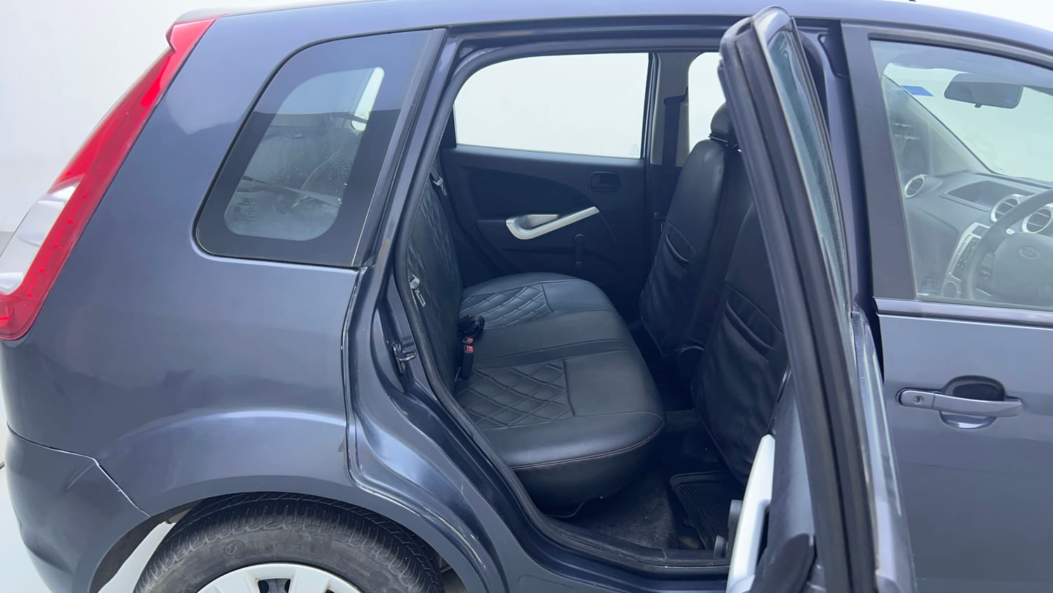 Used 2013 Ford Figo Duratec Petrol ZXI 1.2 Petrol Manual interior RIGHT SIDE REAR DOOR CABIN VIEW