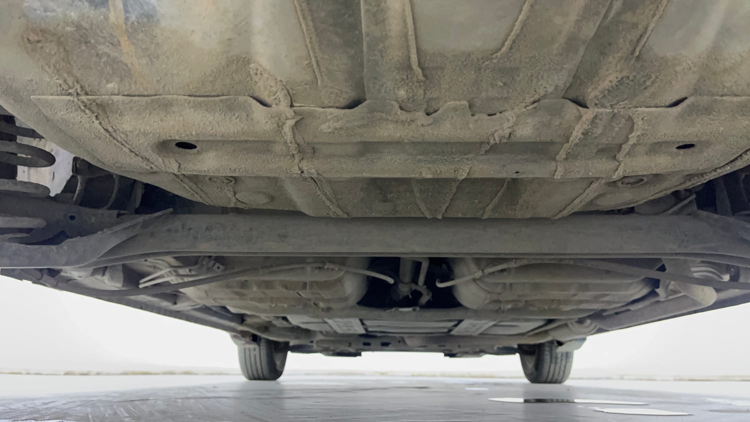 Used 2021 Honda Jazz VX CVT Petrol Automatic extra REAR UNDERBODY VIEW (TAKEN FROM REAR)