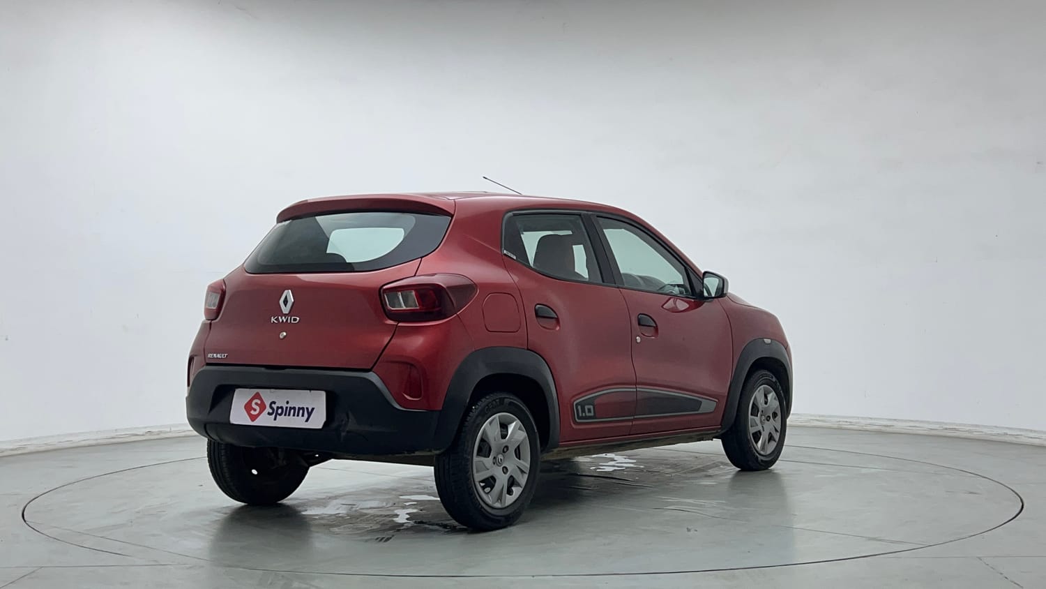 Used 2021 Renault Kwid RXT 1.0 Opt Petrol Manual exterior RIGHT REAR CORNER VIEW