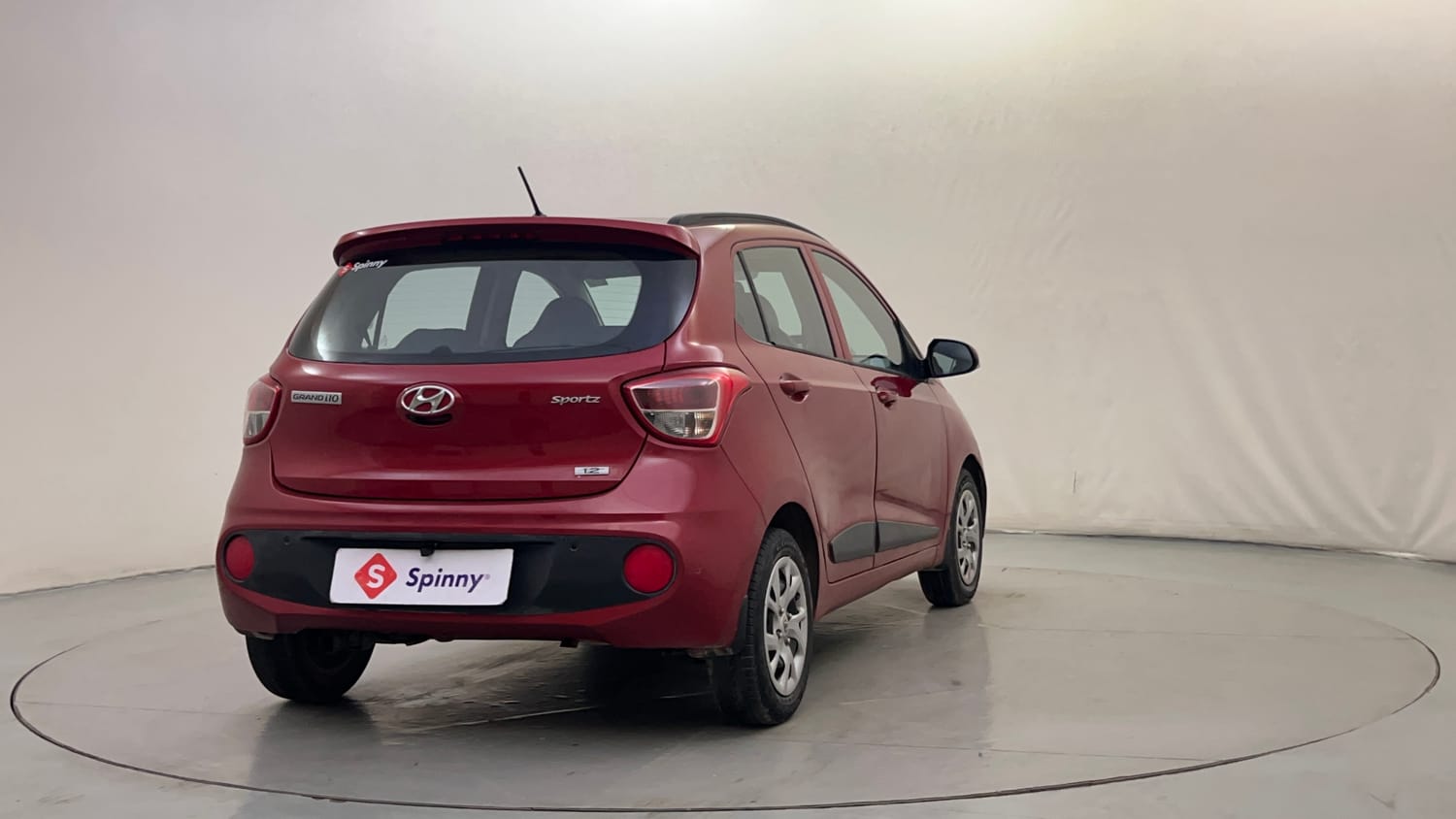 Used 2019 Hyundai Grand i10 Sportz 1.2 Kappa VTVT Petrol Manual exterior RIGHT REAR CORNER VIEW