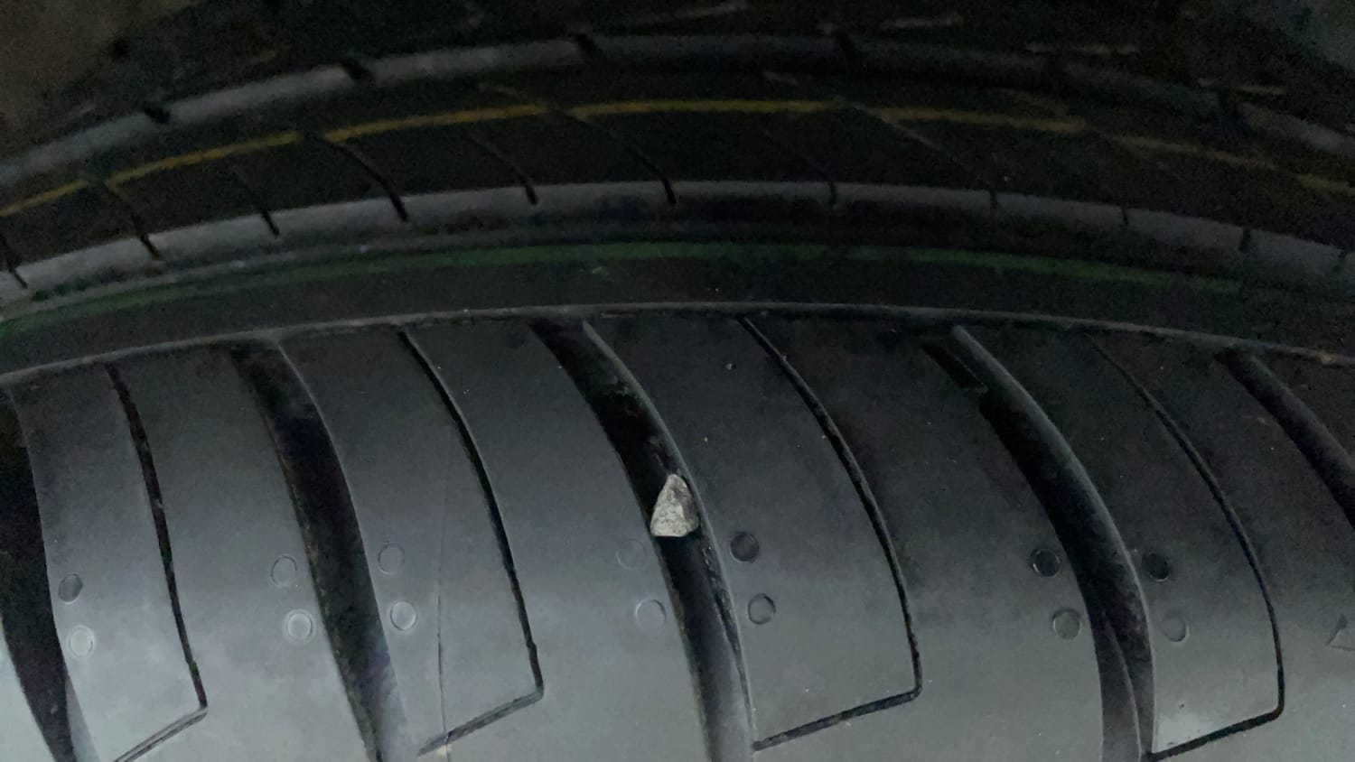 Used 2021 Honda City ZX Diesel Diesel Manual tyres RIGHT FRONT TYRE TREAD VIEW