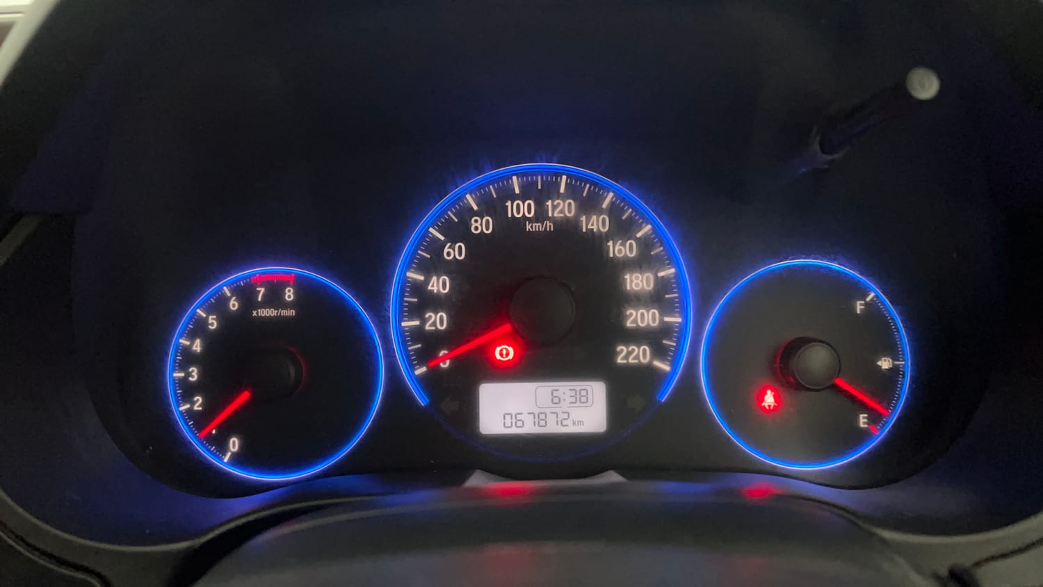 Used 2014 Honda City S Petrol Manual interior CLUSTERMETER VIEW