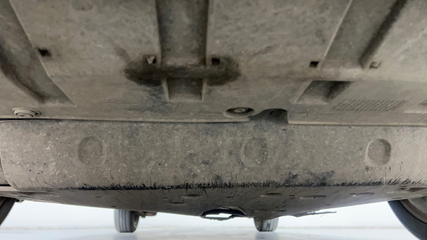 Used 2022 Honda City ZX CVT Petrol Petrol Automatic extra FRONT LEFT UNDERBODY VIEW