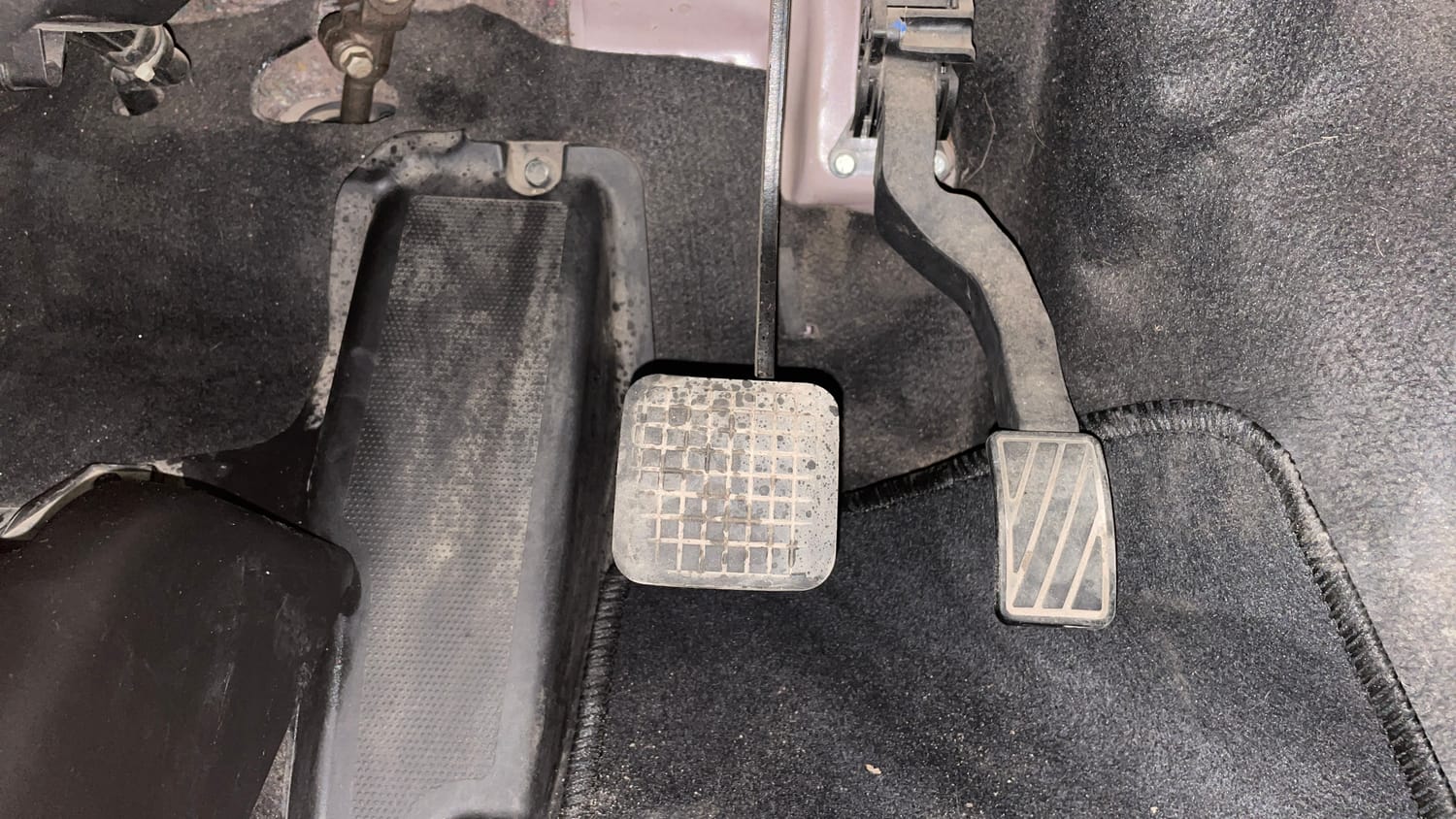Used 2015 Tata Nano Twist XTA Petrol Automatic interior PEDALS VIEW