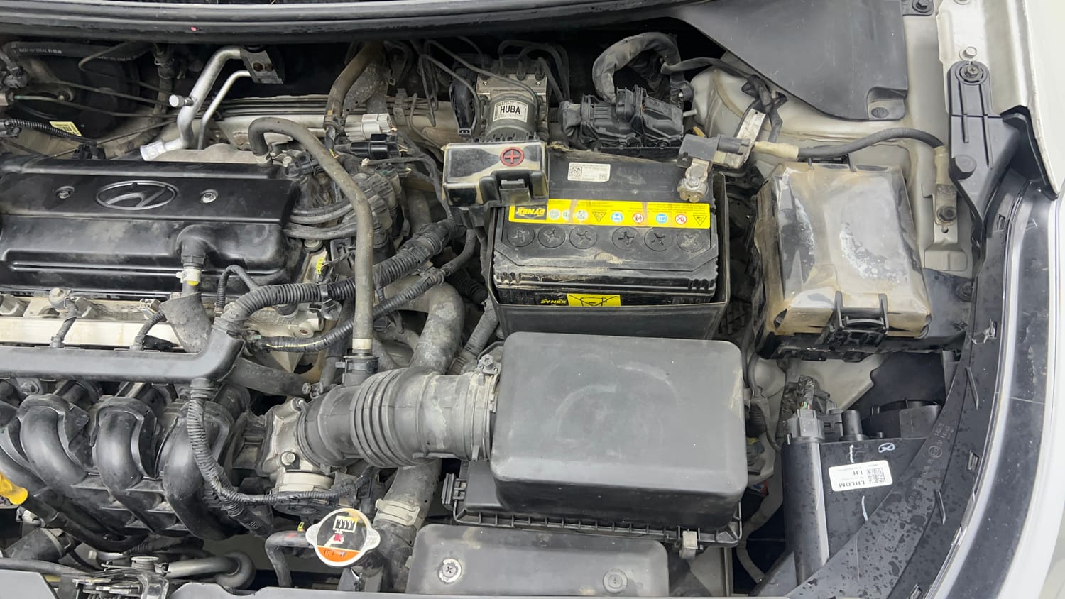 Used 2016 Hyundai Elite i20 Asta 1.2 Petrol Manual engine ENGINE LEFT SIDE VIEW