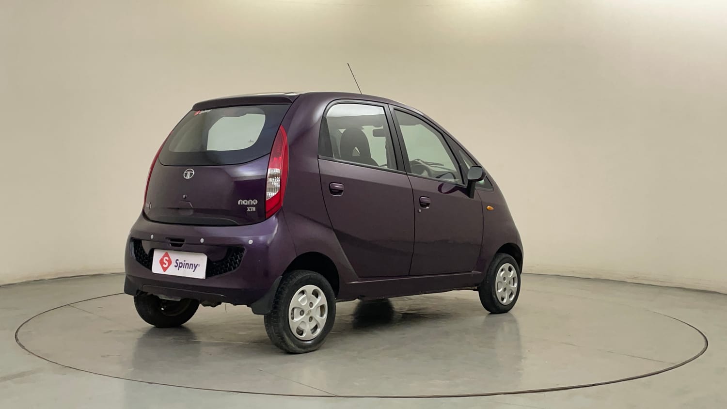 Used 2015 Tata Nano Twist XTA Petrol Automatic exterior RIGHT REAR CORNER VIEW
