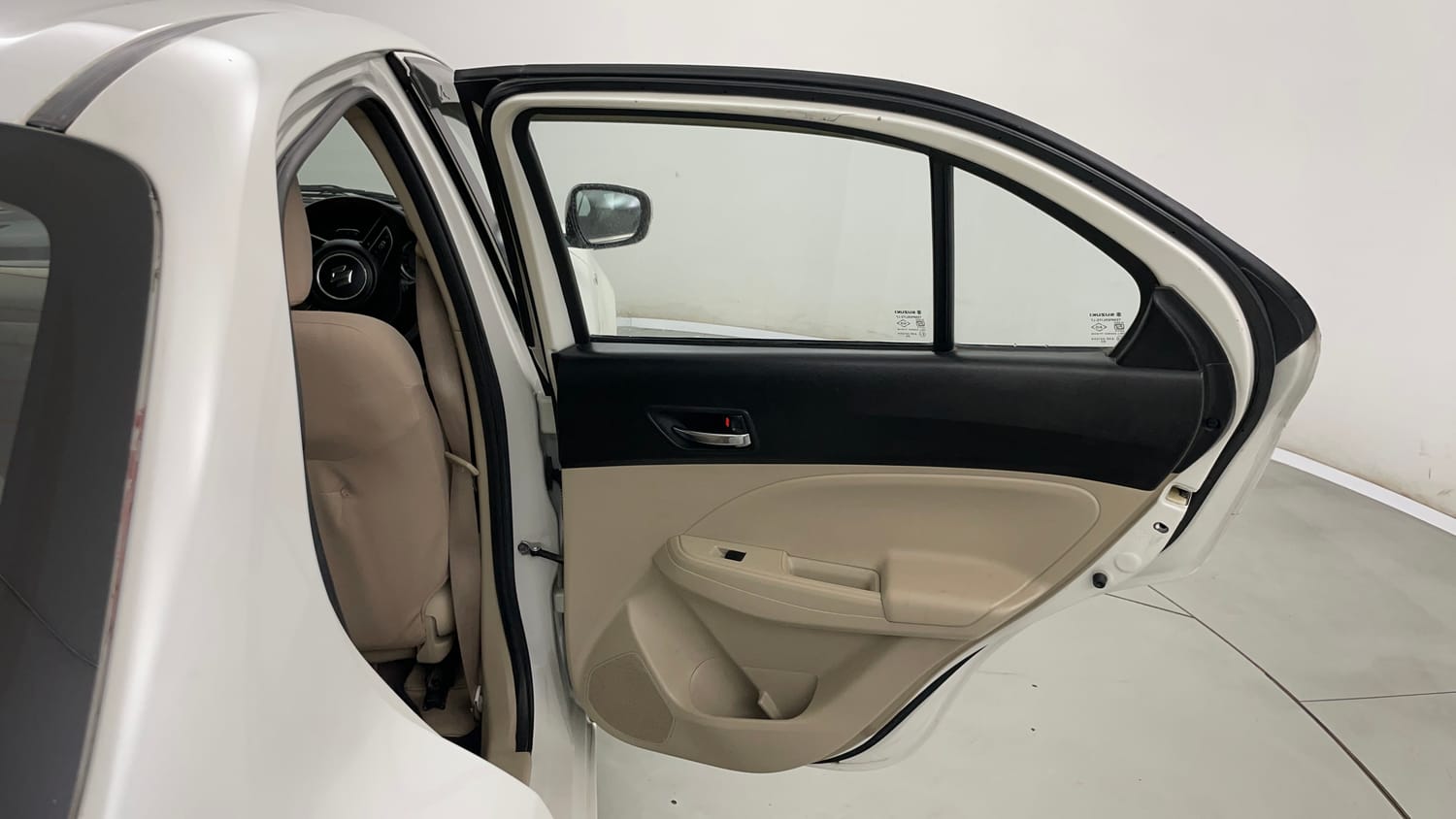 Used 2017 Maruti Suzuki Dzire ZDi Plus AMT Diesel Automatic interior RIGHT REAR DOOR OPEN VIEW