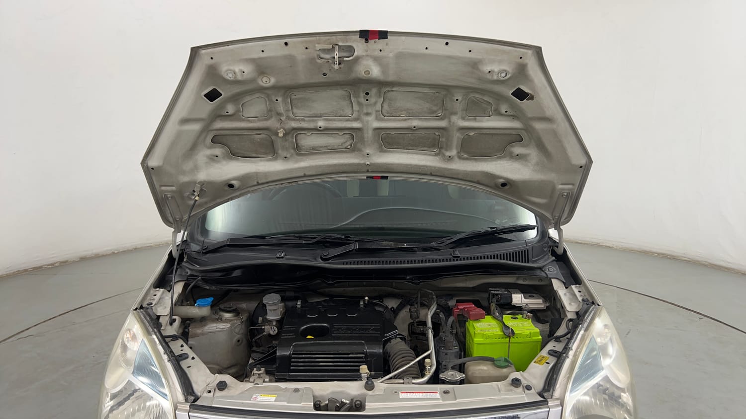 Used 2016 Maruti Suzuki Wagon R 1.0 VXI AMT Petrol Automatic engine ENGINE & BONNET OPEN FRONT VIEW