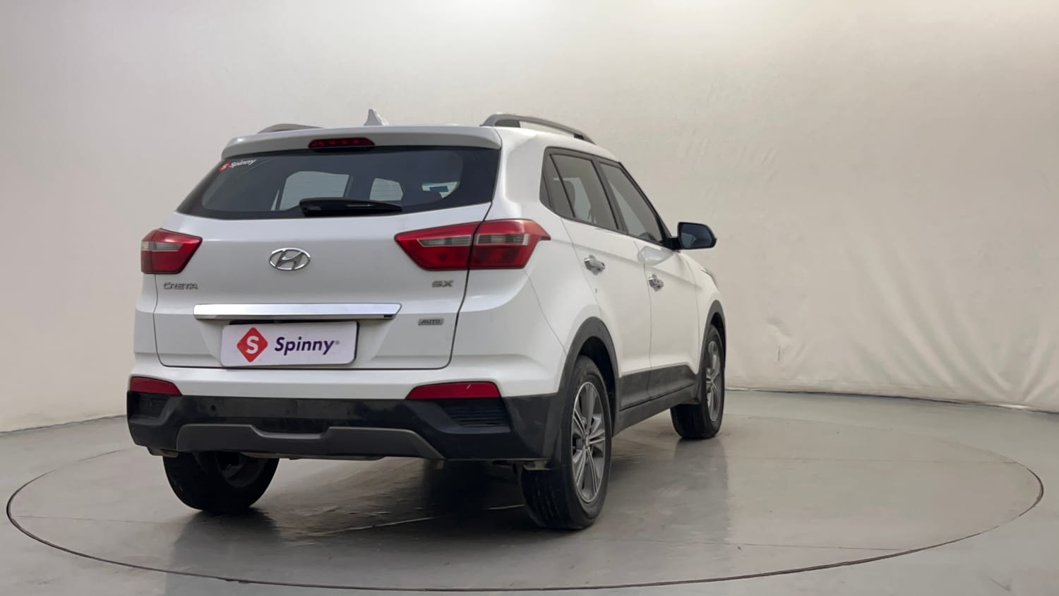 Used 2016 Hyundai Creta 1.6 SX Plus AT Petrol Petrol Automatic exterior RIGHT REAR CORNER VIEW