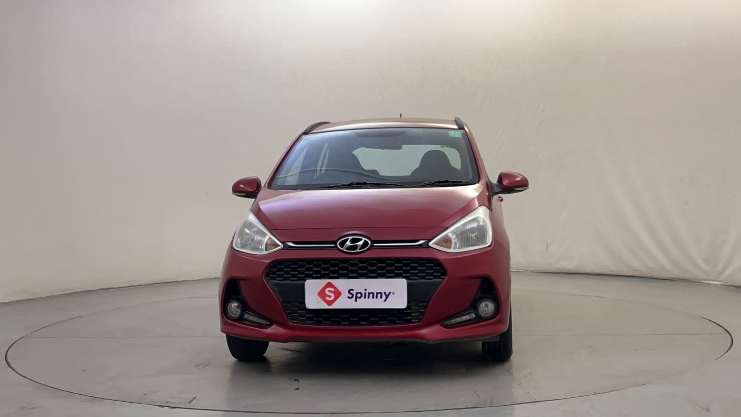 Used 2019 Hyundai Grand i10 Sportz 1.2 Kappa VTVT Petrol Manual exterior FRONT VIEW