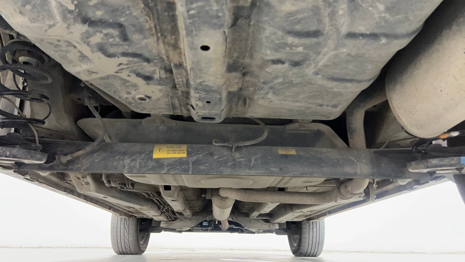 Used 2019 Tata Nexon XZA Plus Diesel Diesel Automatic extra REAR UNDERBODY VIEW (TAKEN FROM REAR)